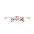 1.44 Carat Pear Shaped Fashion Bracelet 14K - Rose Gold