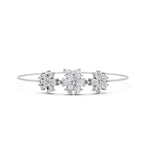 2.38 Carat Pear Shaped Fashion Bracelet 14K - White Gold