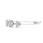 2.38 Carat Pear Shaped Fashion Bracelet 14K - White Gold
