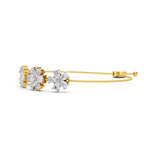 2.38 Carat Pear Shaped Fashion Bracelet 14K
