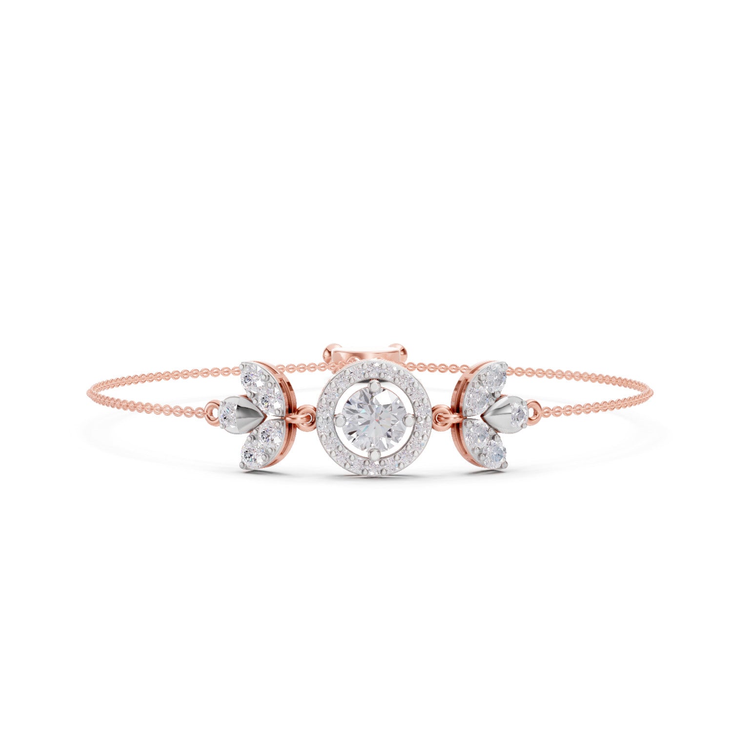 1.44 Carat Fashion Bracelet 14K - Rose Gold