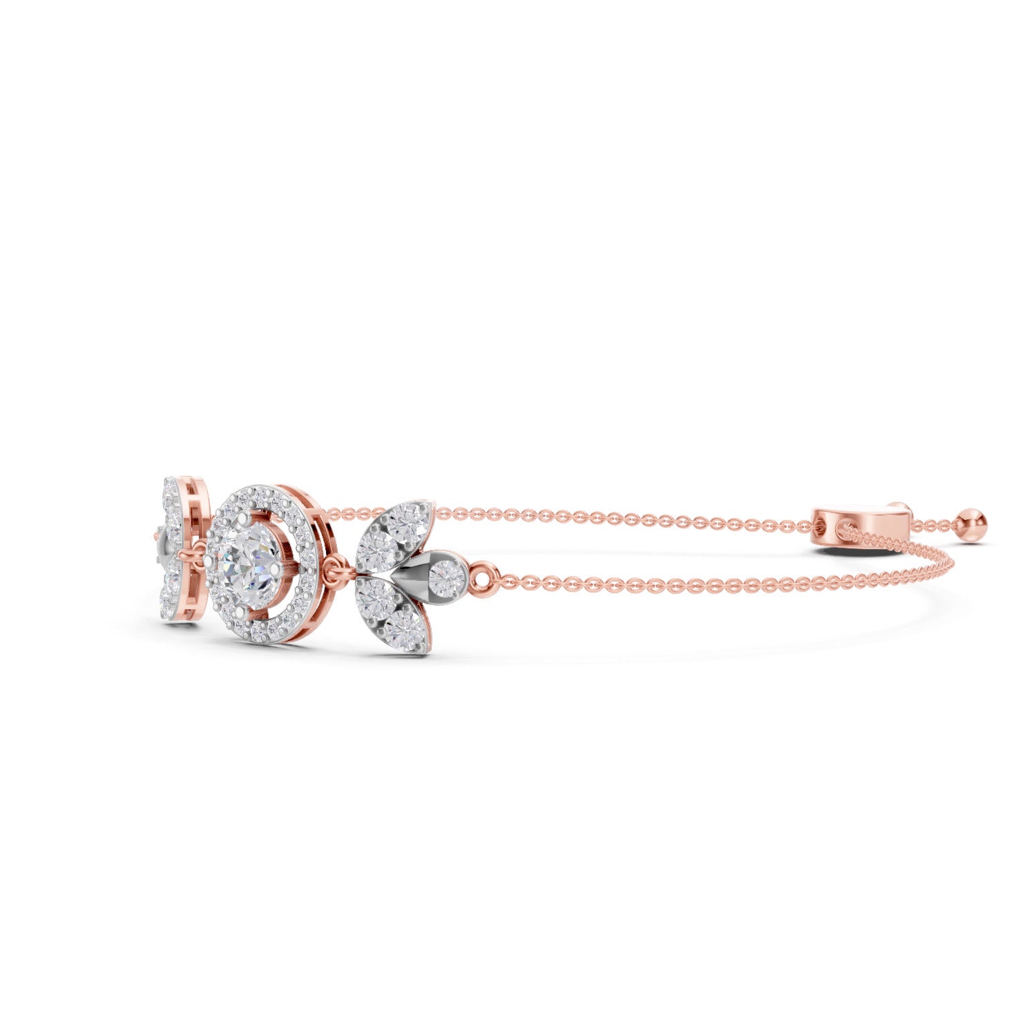 1.44 Carat Fashion Bracelet 14K - Rose Gold