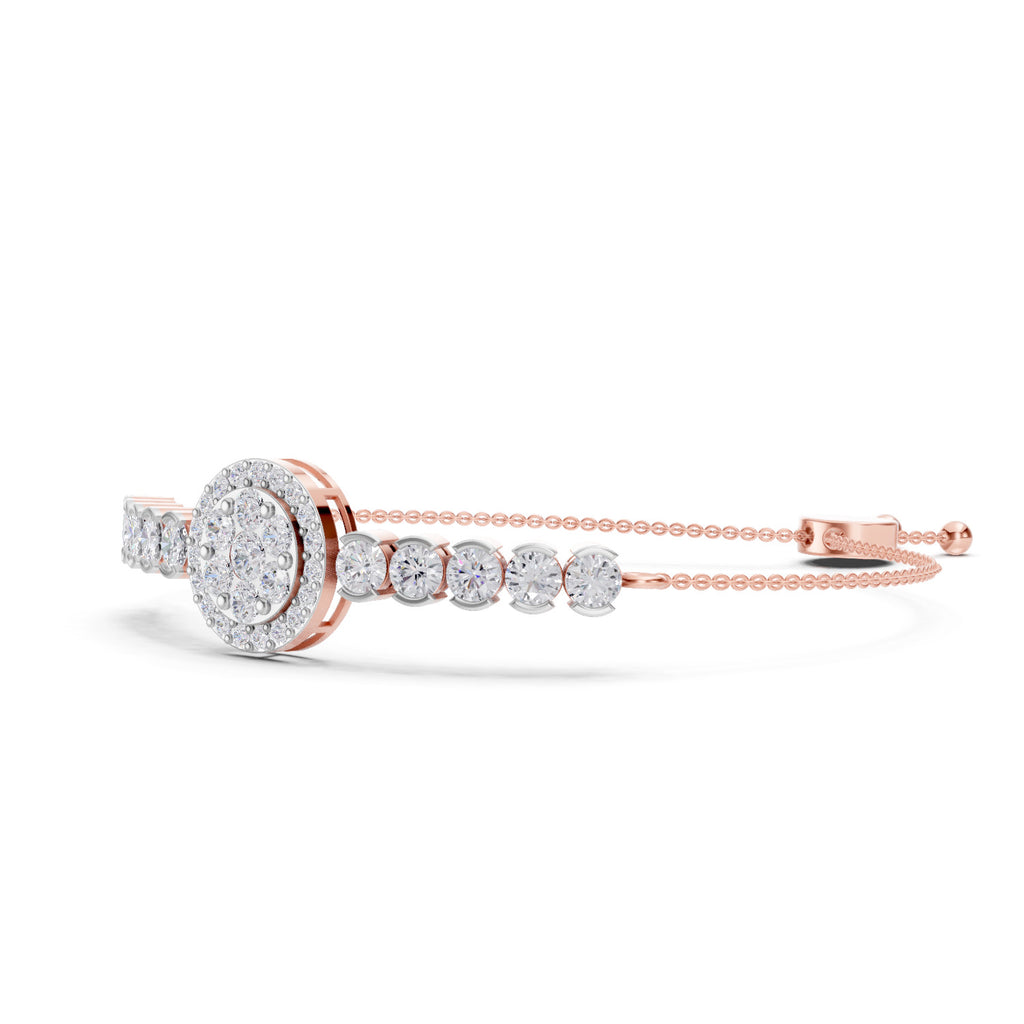 2.45 Carat Fashion Bracelet 14K - Rose Gold