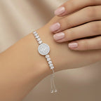 2.45 Carat Fashion Bracelet 14K - White Gold