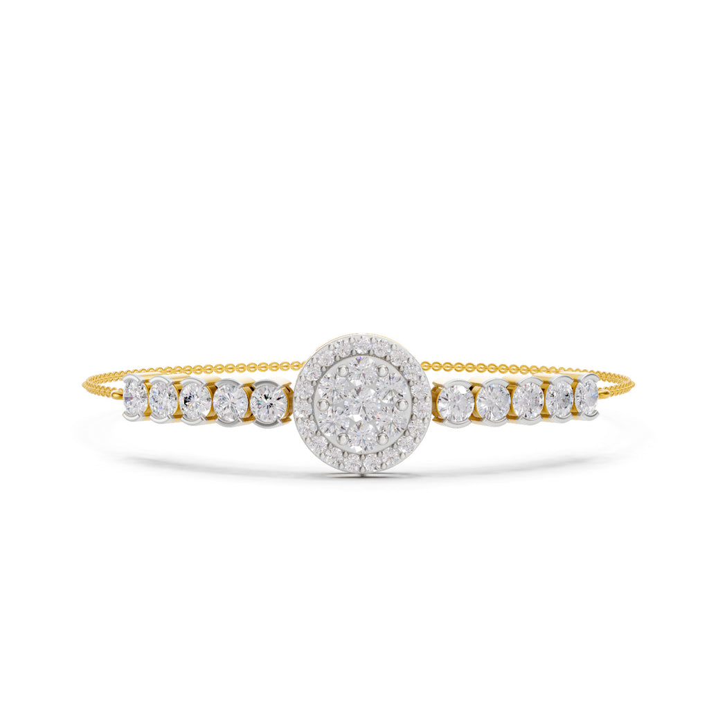 2.45 Carat Fashion Bracelet 14K