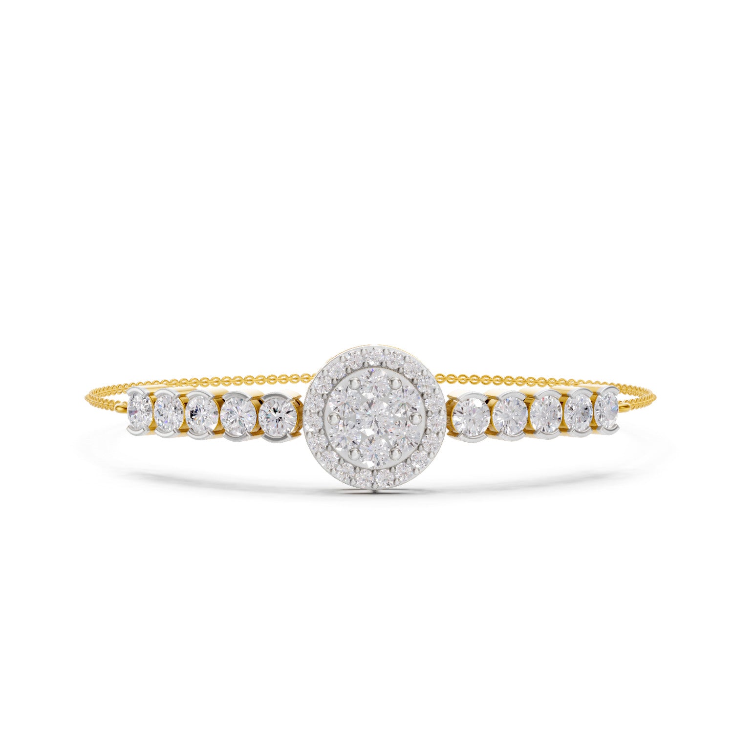 2.45 Carat Fashion Bracelet 14K