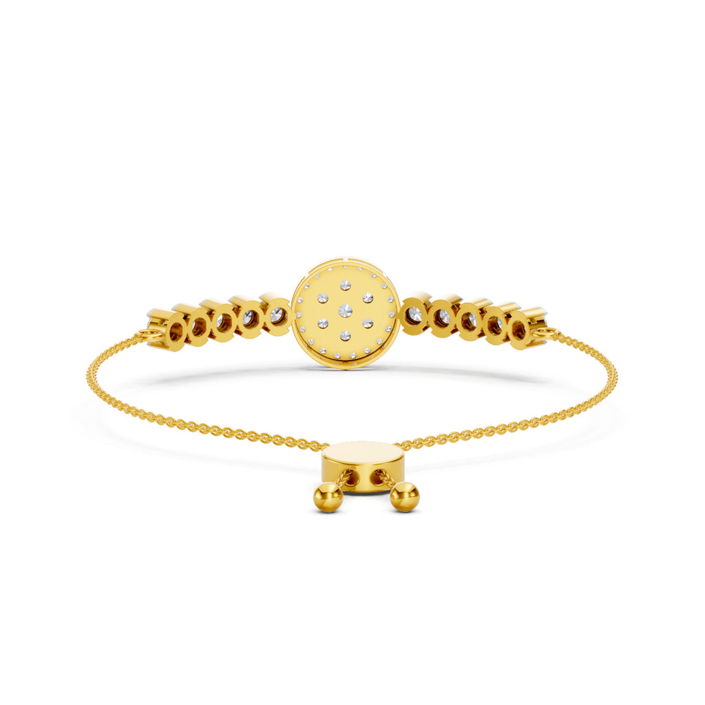 2.45 Carat Fashion Bracelet 14K