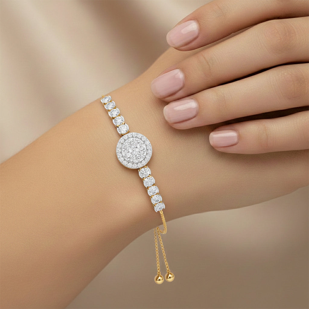 2.45 Carat Fashion Bracelet 14K