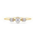 1.66 Carat Emerald Shaped Fashion Bracelet 14K