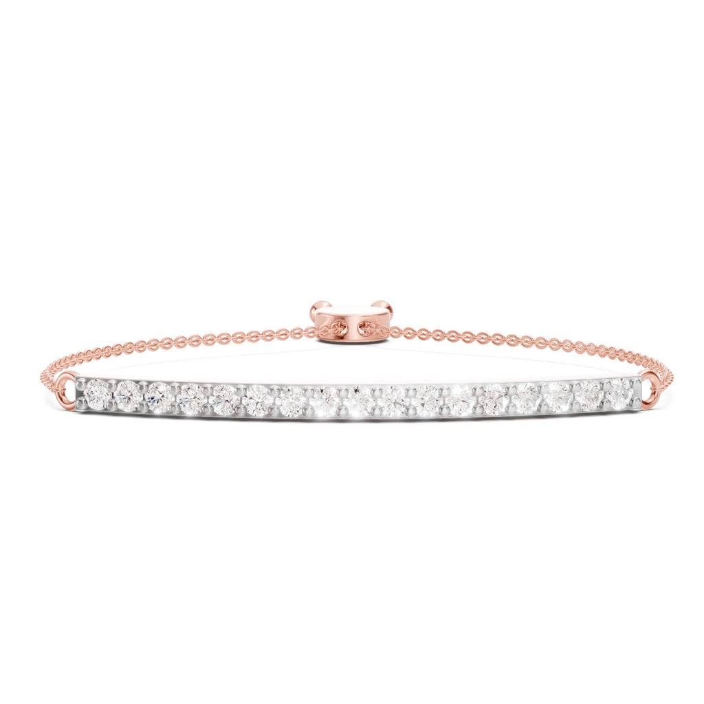 1.33 Carat Fashion Bracelet 14K - Rose Gold