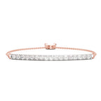 1.33 Carat Fashion Bracelet 14K - Rose Gold