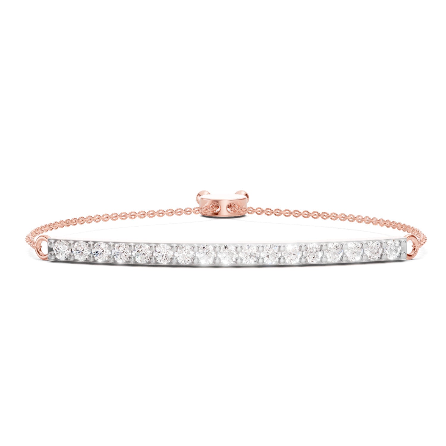 1.33 Carat Fashion Bracelet 14K - Rose Gold