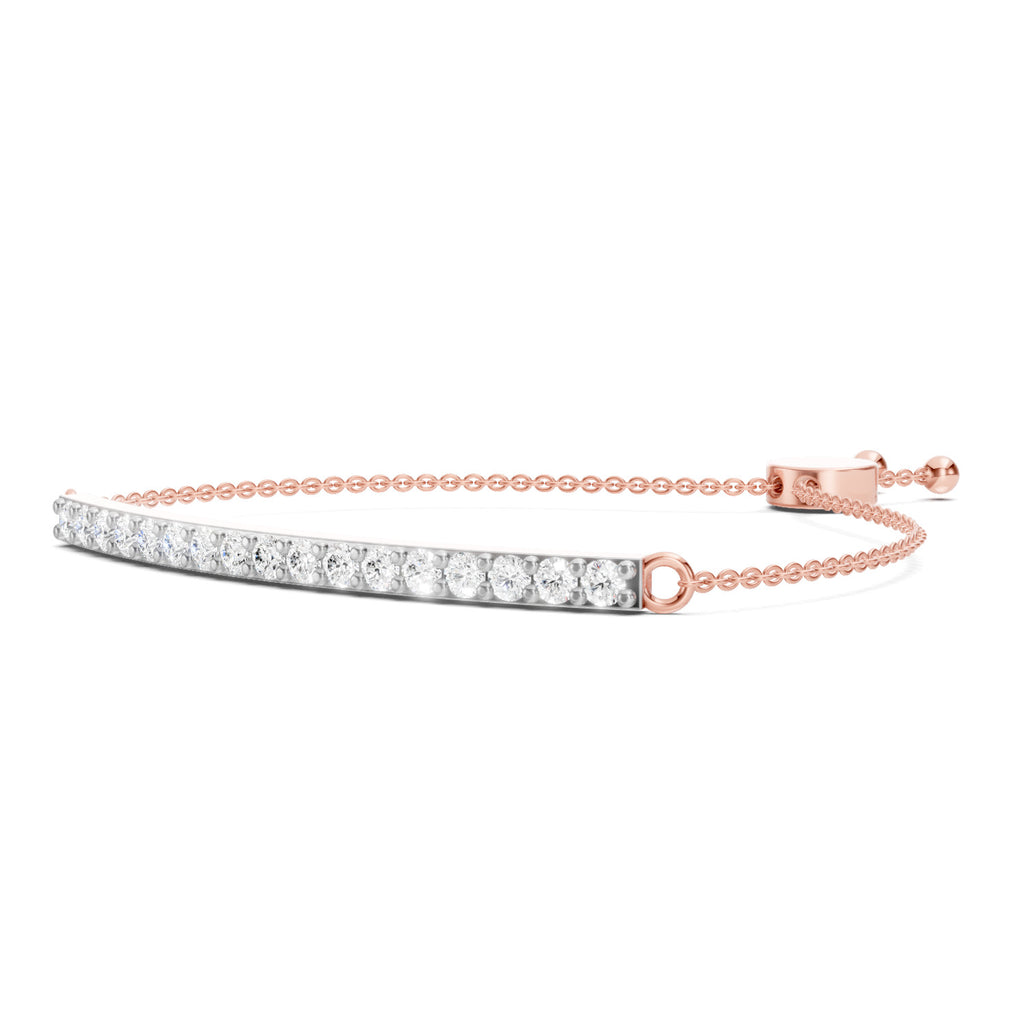 1.33 Carat Fashion Bracelet 14K - Rose Gold