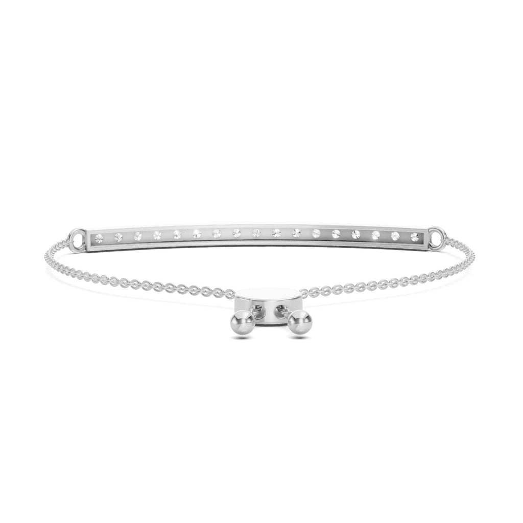 1.33 Carat Fashion Bracelet 14K - White Gold