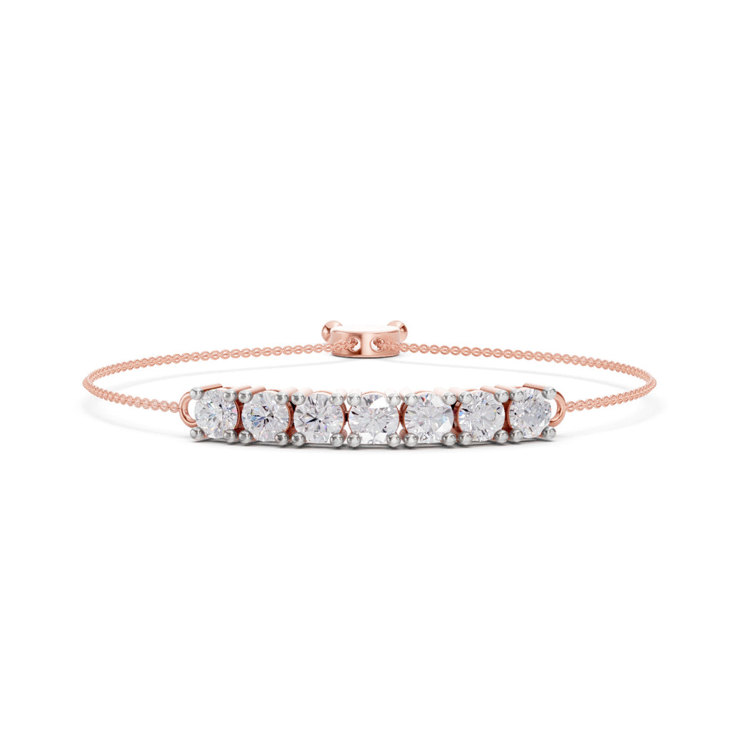 1.72 Carat Fashion Bracelet 14K - Rose Gold