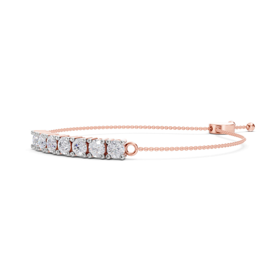 1.72 Carat Fashion Bracelet 14K - Rose Gold