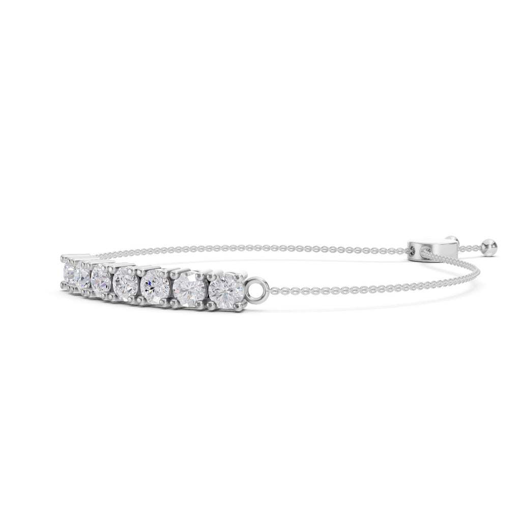 1.72 Carat Fashion Bracelet 14K - White Gold