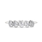 2.05 Carat Pear Shaped Fashion Bracelet 14K - White Gold