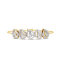 2.05 Carat Pear Shaped Fashion Bracelet 14K