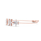 1.74 Carat Marquise Shaped Fashion Bracelet 14K - Rose Gold
