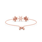 1.74 Carat Marquise Shaped Fashion Bracelet 14K - Rose Gold