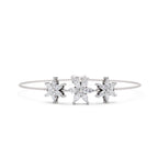 1.74 Carat Marquise Shaped Fashion Bracelet 14K - White Gold