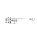 1.74 Carat Marquise Shaped Fashion Bracelet 14K - White Gold