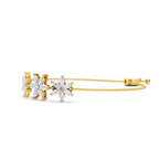 1.74 Carat Marquise Shaped Fashion Bracelet 14K