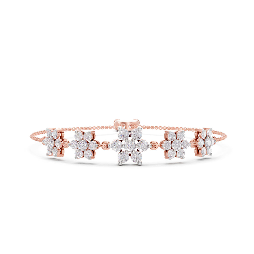 1.67 Carat Fashion Bracelet 14K - Rose Gold