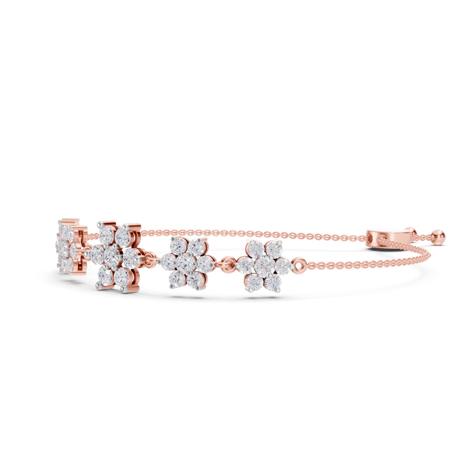 1.67 Carat Fashion Bracelet 14K - Rose Gold