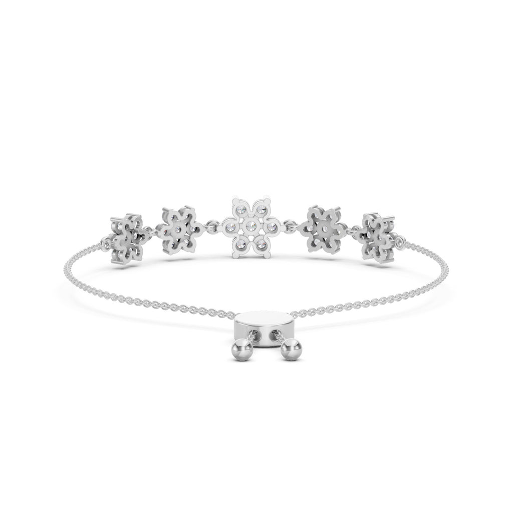 1.67 Carat Fashion Bracelet 14K - White Gold