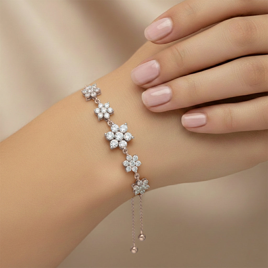 1.67 Carat Fashion Bracelet 14K - White Gold