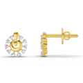 0.10 Ct Earrings 14K