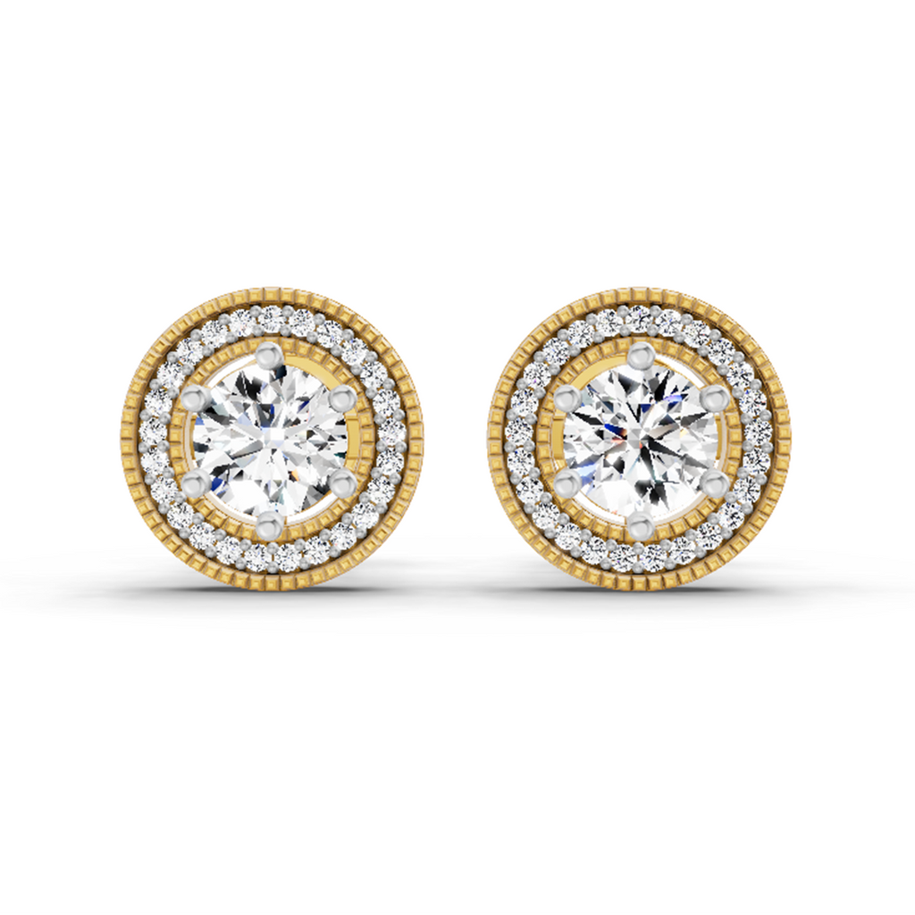 1.40 Ct Earrings 14K