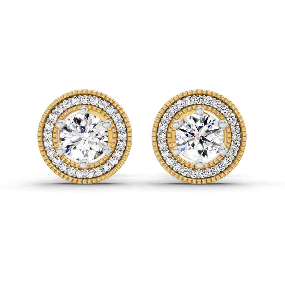 1.40 Ct Earrings 14K