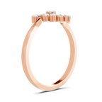 Ethereal Floral Diamond Ring
