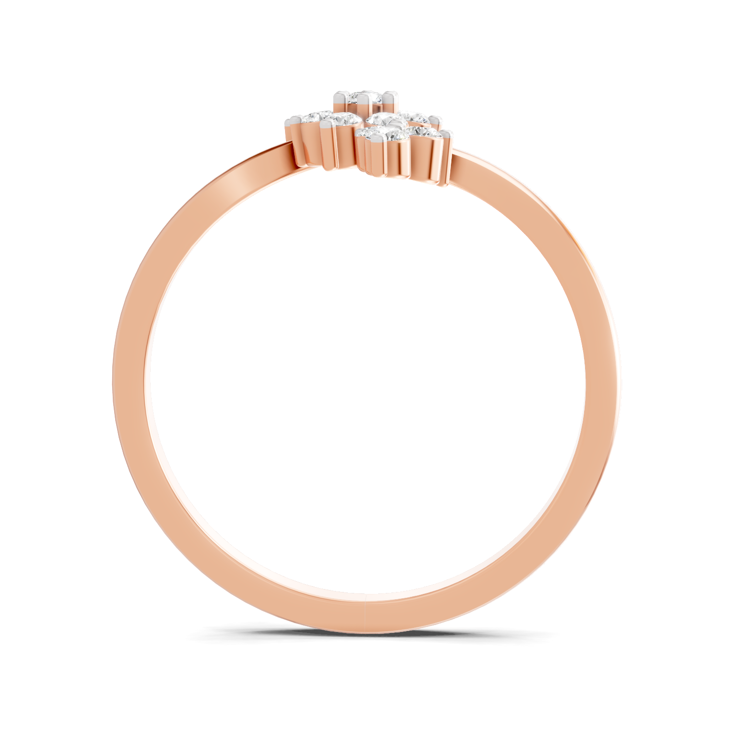 Ethereal Floral Diamond Ring