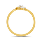 Ethereal Floral Diamond Ring