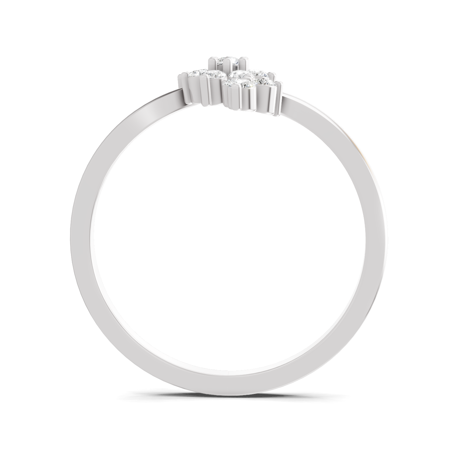 Ethereal Floral Diamond Ring