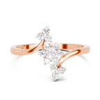 Ethereal Floral Diamond Ring