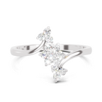 Ethereal Floral Diamond Ring
