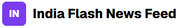India Flash News Feed