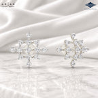 Arias by Lara Celestial Compass Diamond Cluster Stud Earrings