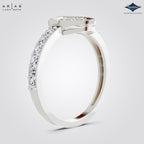 Arias by Lara Dutta Oval Floral Cluster Ring