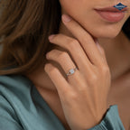 Arias by Lara Dutta Round Solitaire Diamond Ring