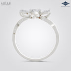 Arias by Lara Dutta Six Petal Floral Statement Ring