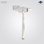 Arias by Lara Dutta Round Open Halo Diamond Ring