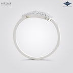 Arias by Lara Dutta Interlocking Loop Diamond Ring