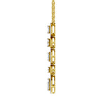 1.76 Carat Multi-Diamond Drop Necklace 14K