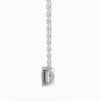 1.2 Carat Princess Shape Solitaire Diamond 14K - White Gold